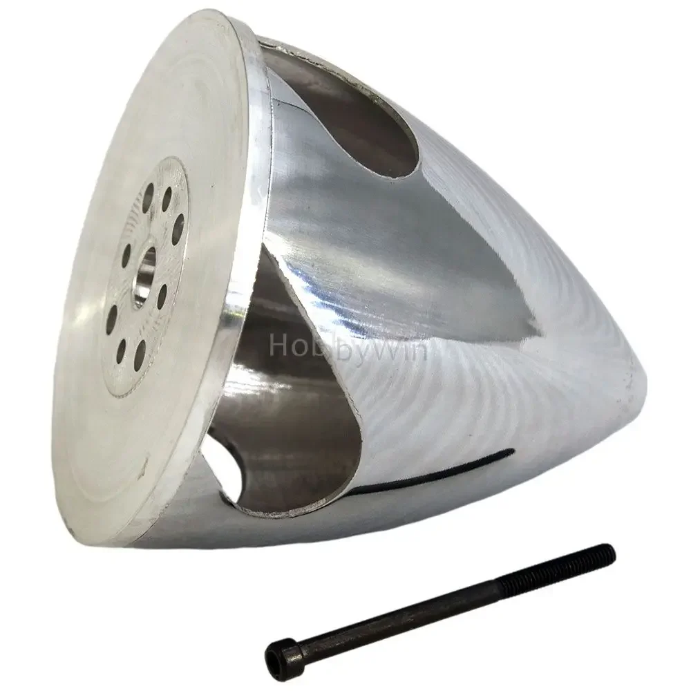 Spinner en aluminium 3,5 pouces /89mm pour moteur à essence DLE à arbre de 10mm, avion RC Warbird Sporter Trainer