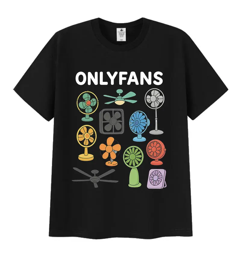 Funny Only Fans Meme T-Shirt Men Women Summer Cozy Cotton Short Sleeve T-Shirts Retro O-Neck Clothing High Quality T Shirt Tops image 3