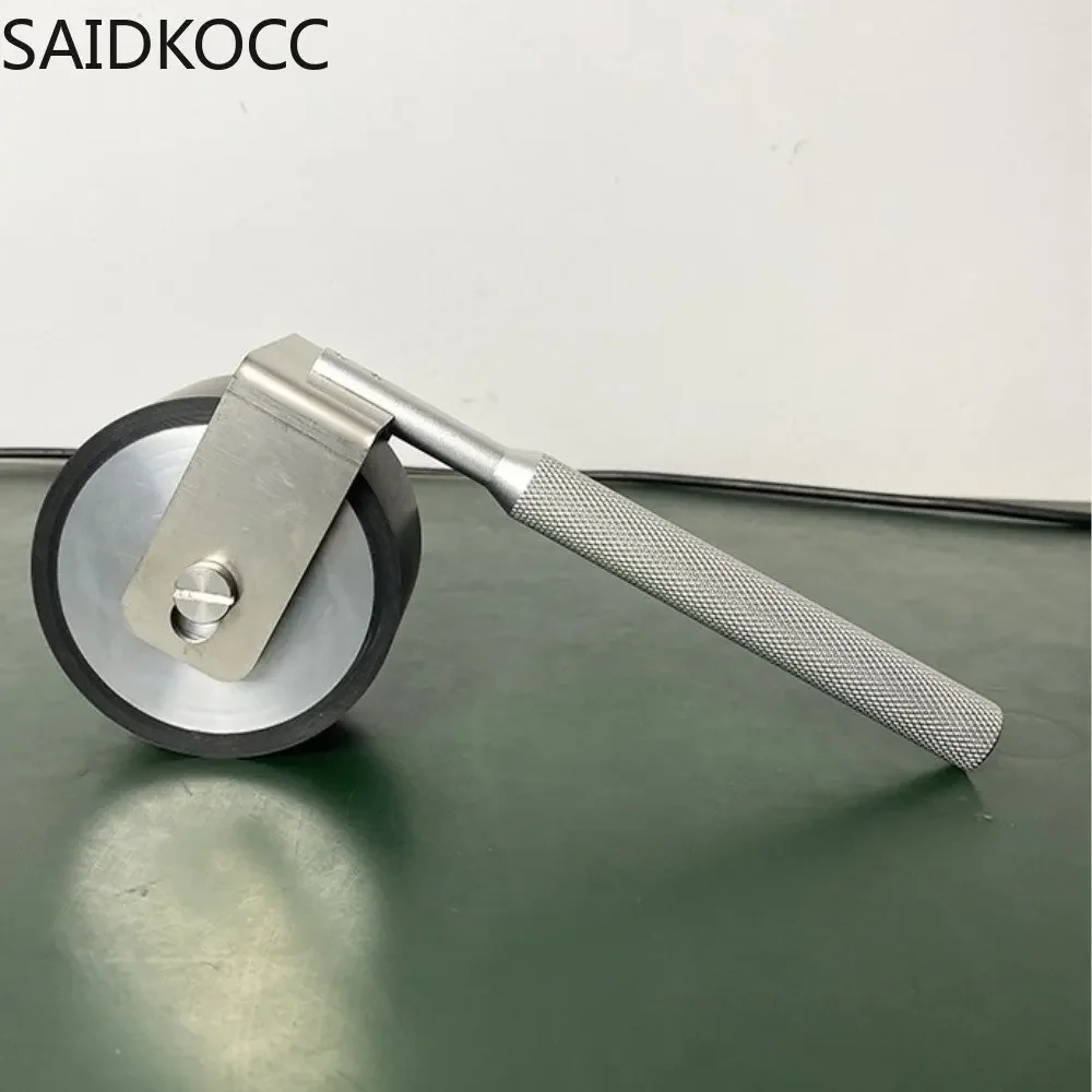 SAIDKOCC Standard Roller Manual Adhesive Test Adhesion Tester Rolling Wheel Tape Holding Force Tester Press Roll 2KG