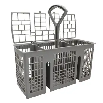 Diskmaskinskorg, bestickkorg, torkställning för diskmaskin, universal diskmaskinskorg 8 best sales Dishwasher silverware basket - №5