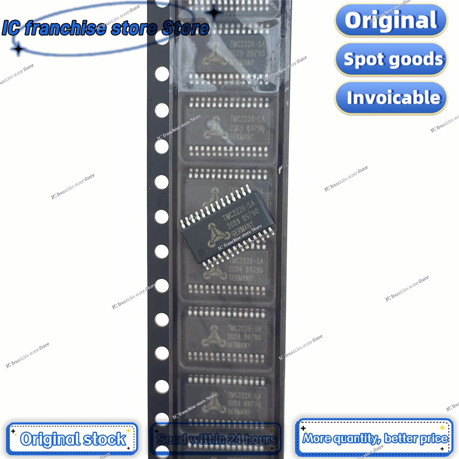 10PCS-100PCS//LOT TMC2226-SA-T TMC2226-SA TMC2226 HTSSOP-28 Motor driver chip 100% Original stock