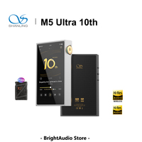 SHANLING M5 Ultra 10th Anniversary Portable HiFi Music Player AK4191EQ+AK4499EX DAC Touchscreen High-Res Audio PCM768 DSD512