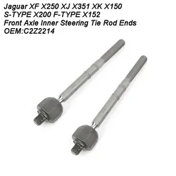 2PCS Vorderachse Innere Lenkung Spurstange Enden Für Jaguar XF X250 / XJ X351 / XK X150 / S-TYPE X200 /F-TYPE X152 OEM:C2Z2214