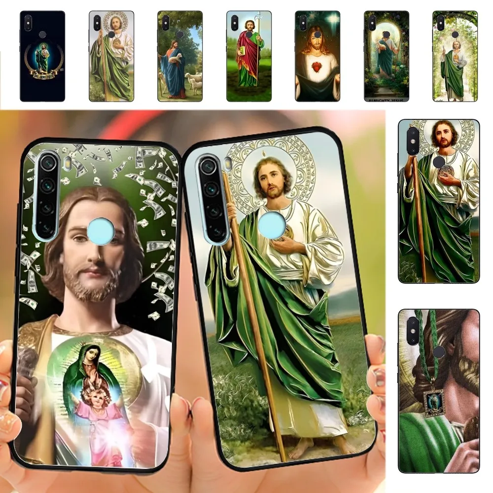 San Judas Phone Case For Redmi Note 4 X 5 A 6 7 8 T 9 9S 10 11 11S 11Epro Poco M3 pro