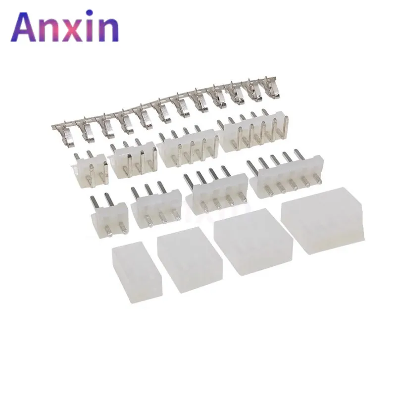 

20PCS CH 3.96mm 2Pin 3Pin 4Pin 5Pin 6Pin 7Pin 8Pin JST Male Female Connector Straight Pin Header Housings Terminal Block CH3.96