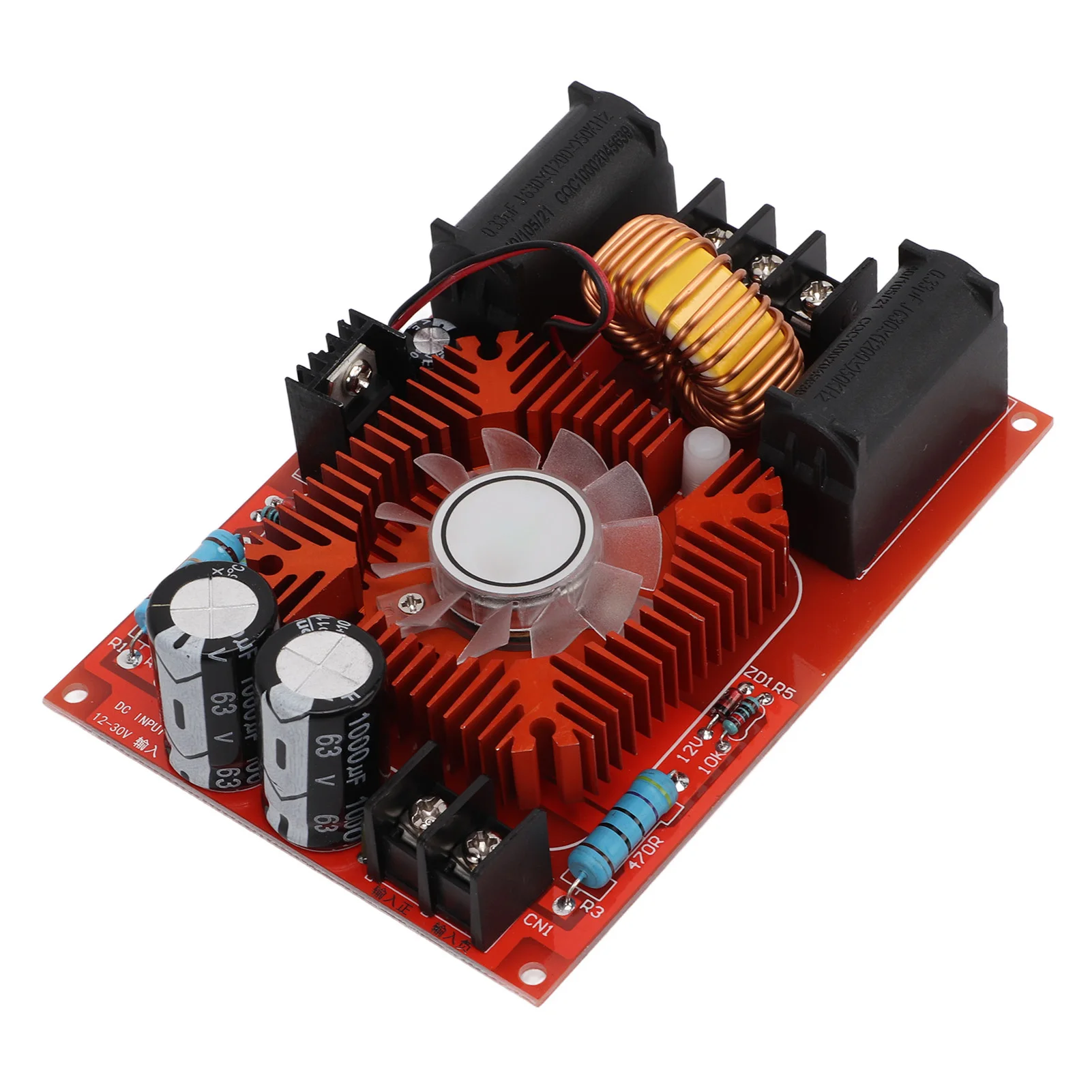 ZK30 ZVS Driver Board Coil Power Supply Boost High Voltage Generator Heating Module DC12‑30V