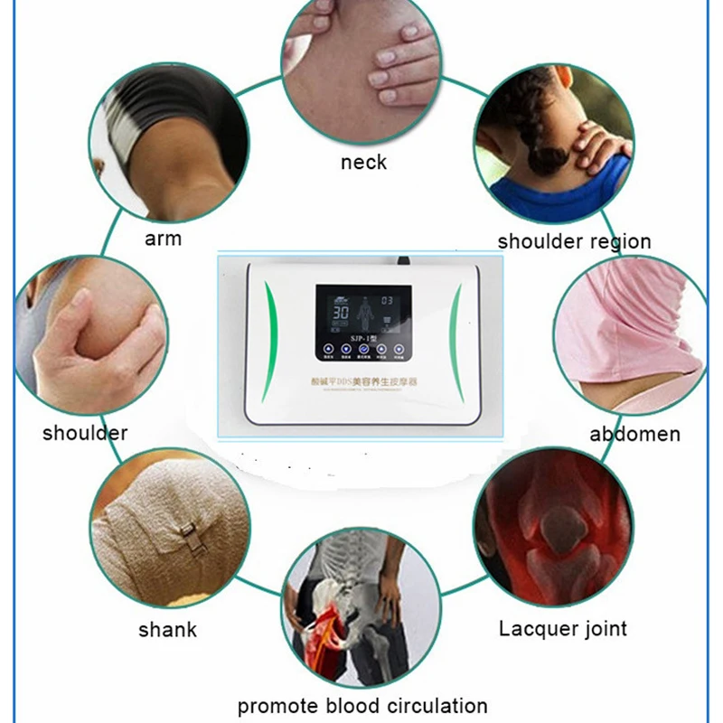 SJP-1 Acid-base Leveling DDS Bioelectric Beauty Instrument Health Massager Micro Electrotherapy Instrument