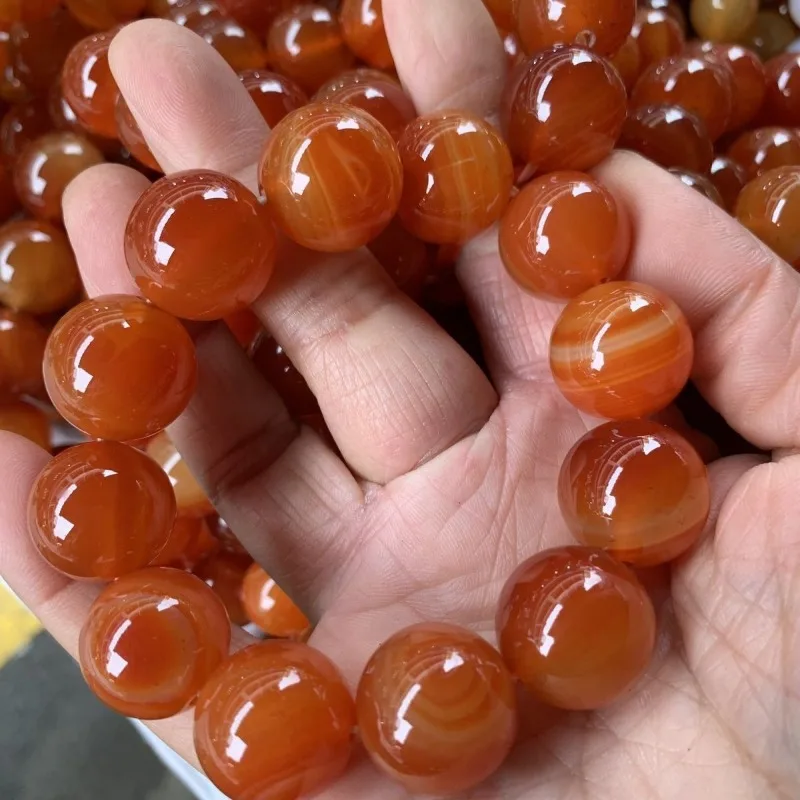 

Agate Silk Wrapped Natural Bracelet Couple, Classic Fashion Accessories