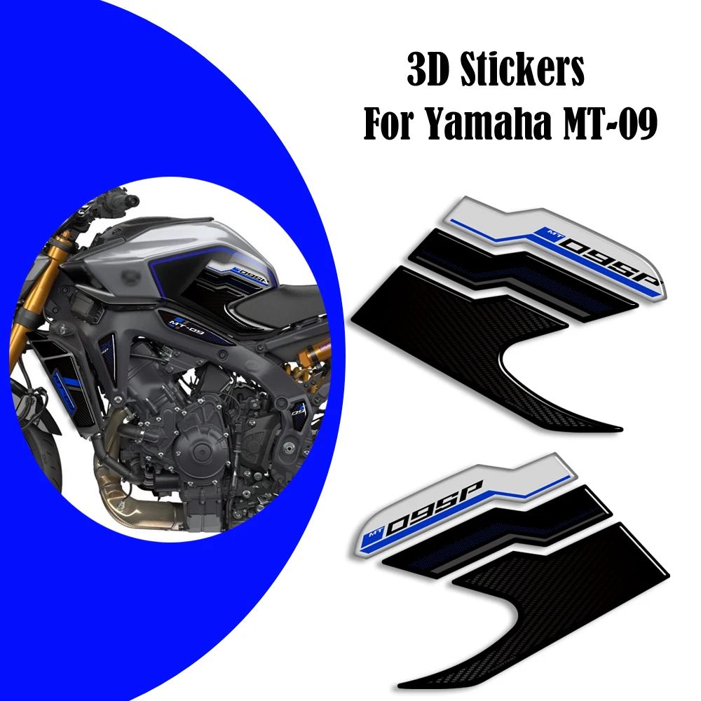 

Новый мотоцикл для Yamaha MT-09 MT09 MT 09 SP, накладка на бак, защита для газа, мазута, наклейки, наклейки, обтекатель, переднее крыло 2024 2025