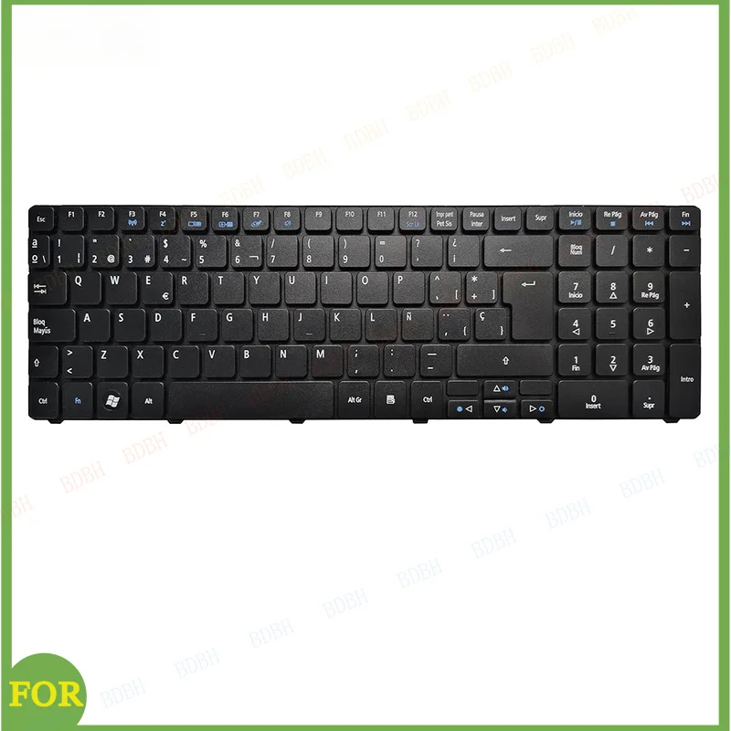 Spanish laptop keyboard for Acer eMachines E440 E442 E644 E644G E443 E529 E729 E729Z G443 E530 G443G G460 G460G G730G G730ZG