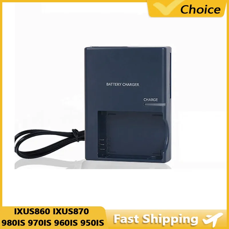 Battery Charger For Canon Camera IXUS860 IXUS870 980IS 970IS 960IS 950IS Charger Adapter Battery NB-5L