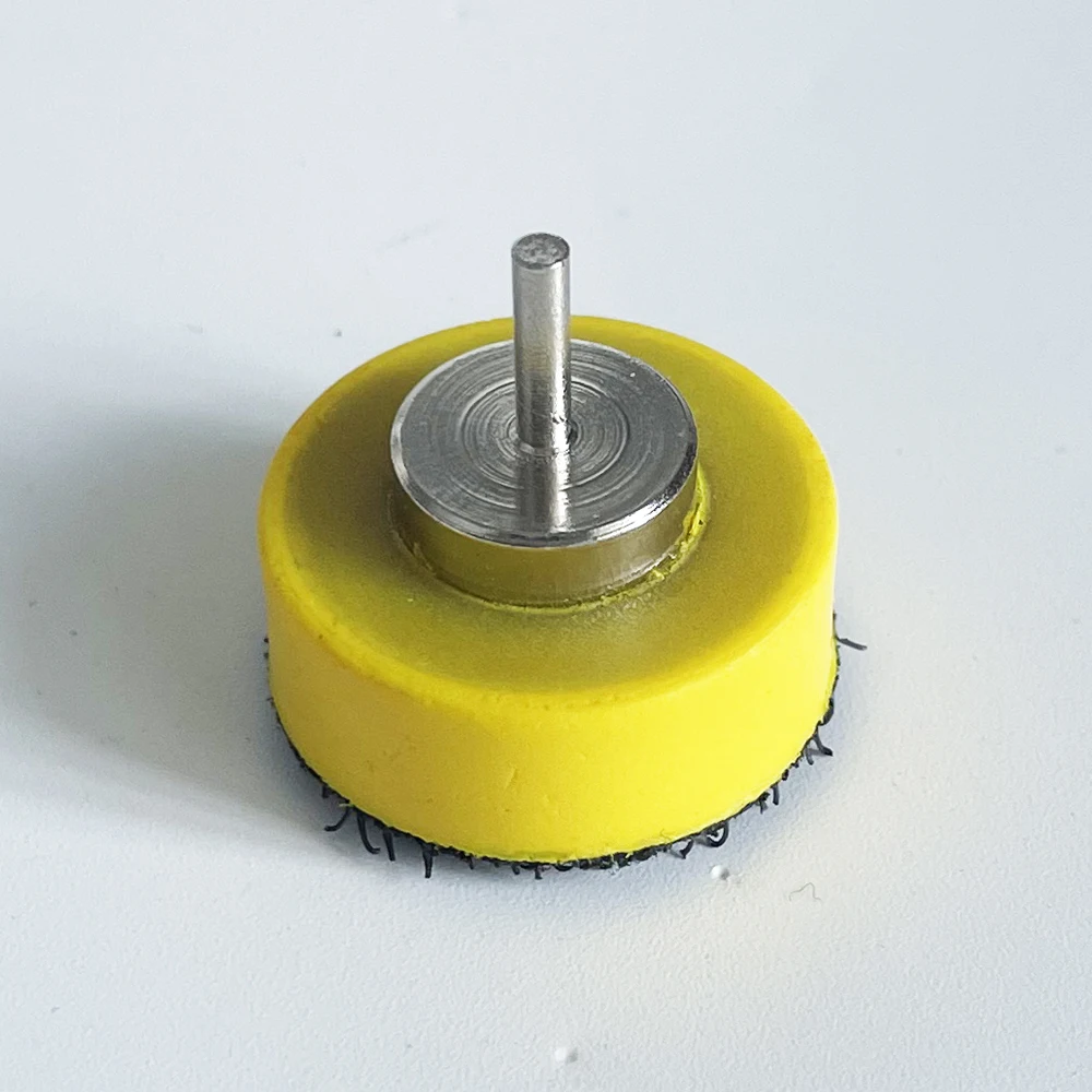 1 Inch 25mm Mini Car Foam Drill Diamond Polishing Pad Detail Sponge Wool Waxing Buffing Pads with Backer for Dremel Rotary Tool