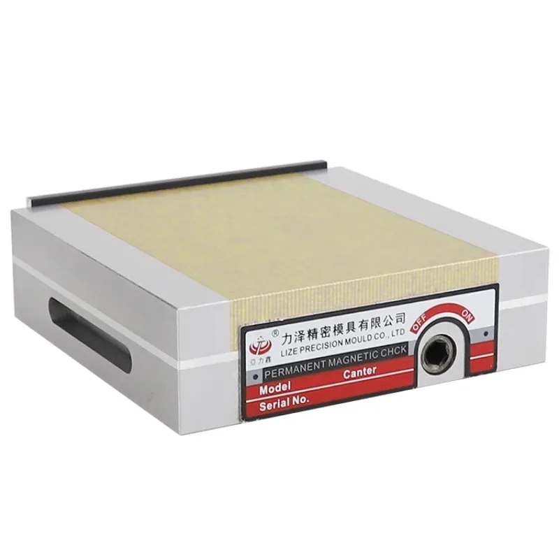 Heavy-Duty Industrial Cast Magnetic Chuck High-Durable Tool Accessory for Milling Machine Permanent Magnetic Chuck