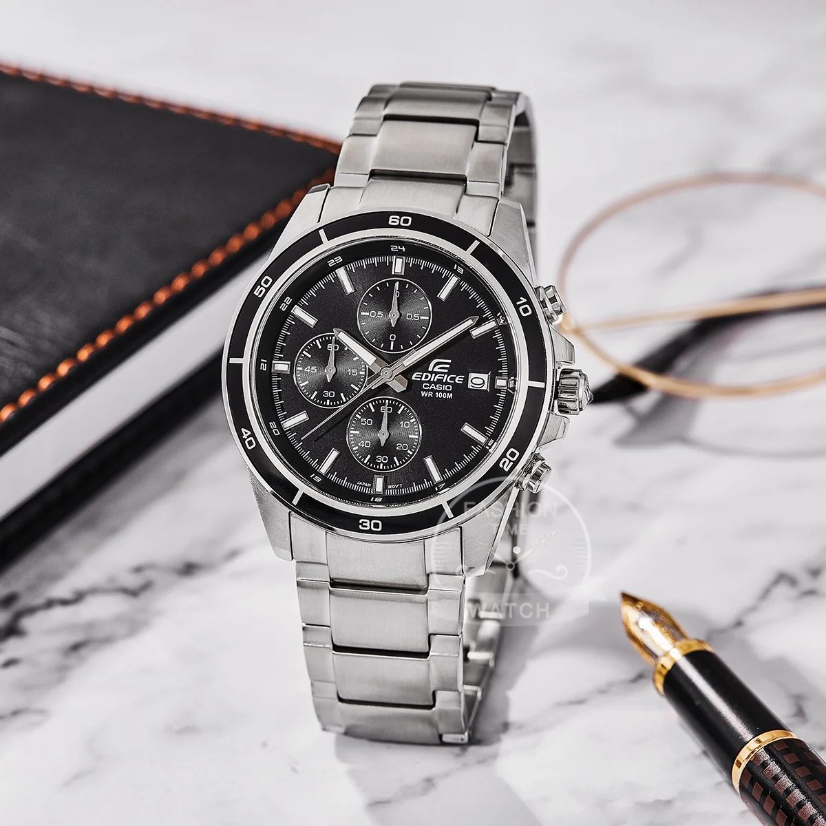 Casio Watch Edifice Set Quartz 100m Waterproof Men Watch Relogio Masculino EFR-526D-1A