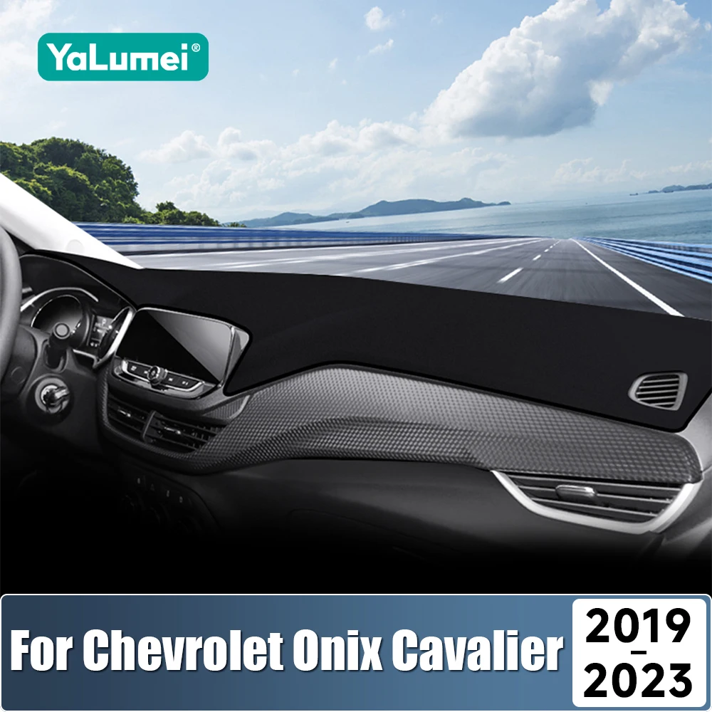 Para Chevrolet Onix Cavalier 2019 2020 2021 2022 2023, Cubierta para el Tablero del Automóvil, Parasol para el Tablero de Instrumentos, Alfombrilla Antideslizante, Accesorios