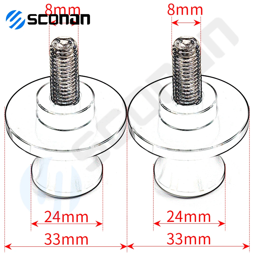 สําหรับ BMW S1000RR HP4 S 1000 RR S1000 RR/R S1000R 8MM รถจักรยานยนต์ CNC Swingarm Spools Sliders Swing ARM spools sllider ฝาครอบ ﻿