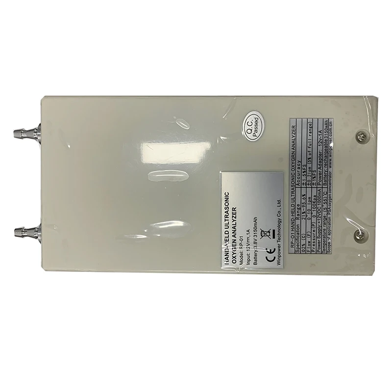 RP-01 Portable ultrasonic oxygen analyzer, flow rate, pressure, dedicated to medical oxygen generators