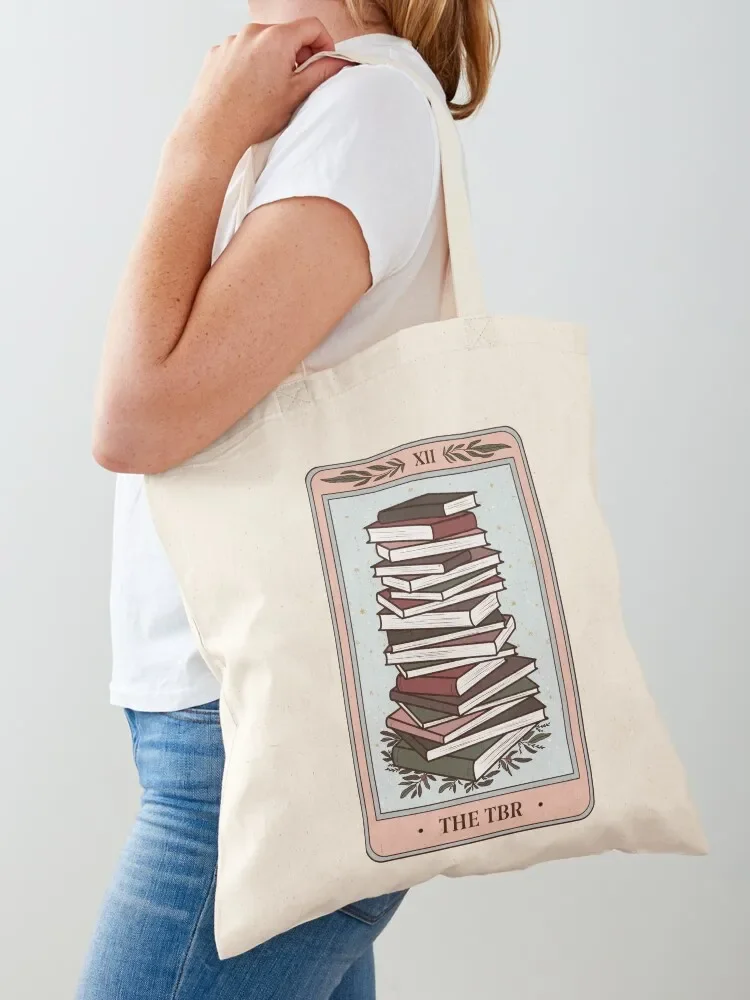 Bookish Tarot - The TBR Tote Bag bag for beach Handbags women Bag