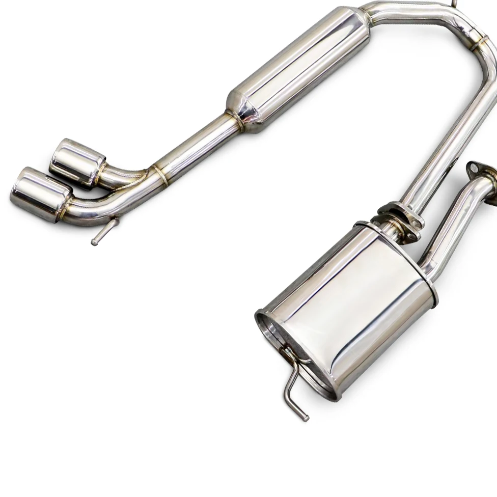 مزيج مصنع نظام عادم السيارات لسوزوكي جيمي 1.5 2020-2023 sus304 أنبوب عادم من الفولاذ المقاوم للصدأ نظام عادم القط الخلفي