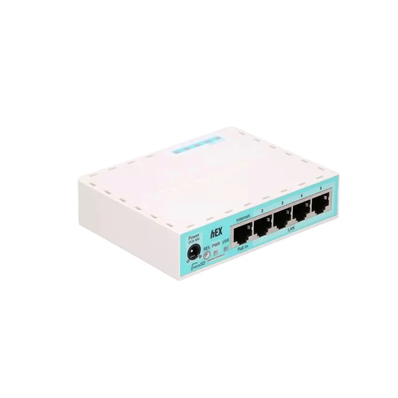 MikroTik Tik 5-port ROS soft Routing Gigabit Mini Home Router RB750Gr3