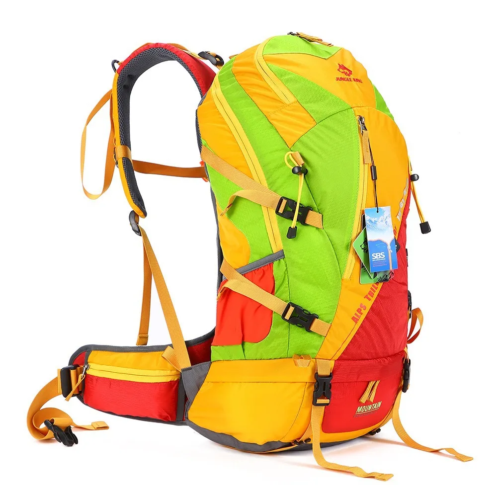 50L Wasserdichter Reiserucksack für Damen, Camping-, Wander-, Laptop-Tagesrucksack, Trekking- und Kletterrucksack für Herren, Wanderzubehör – Detail 3
