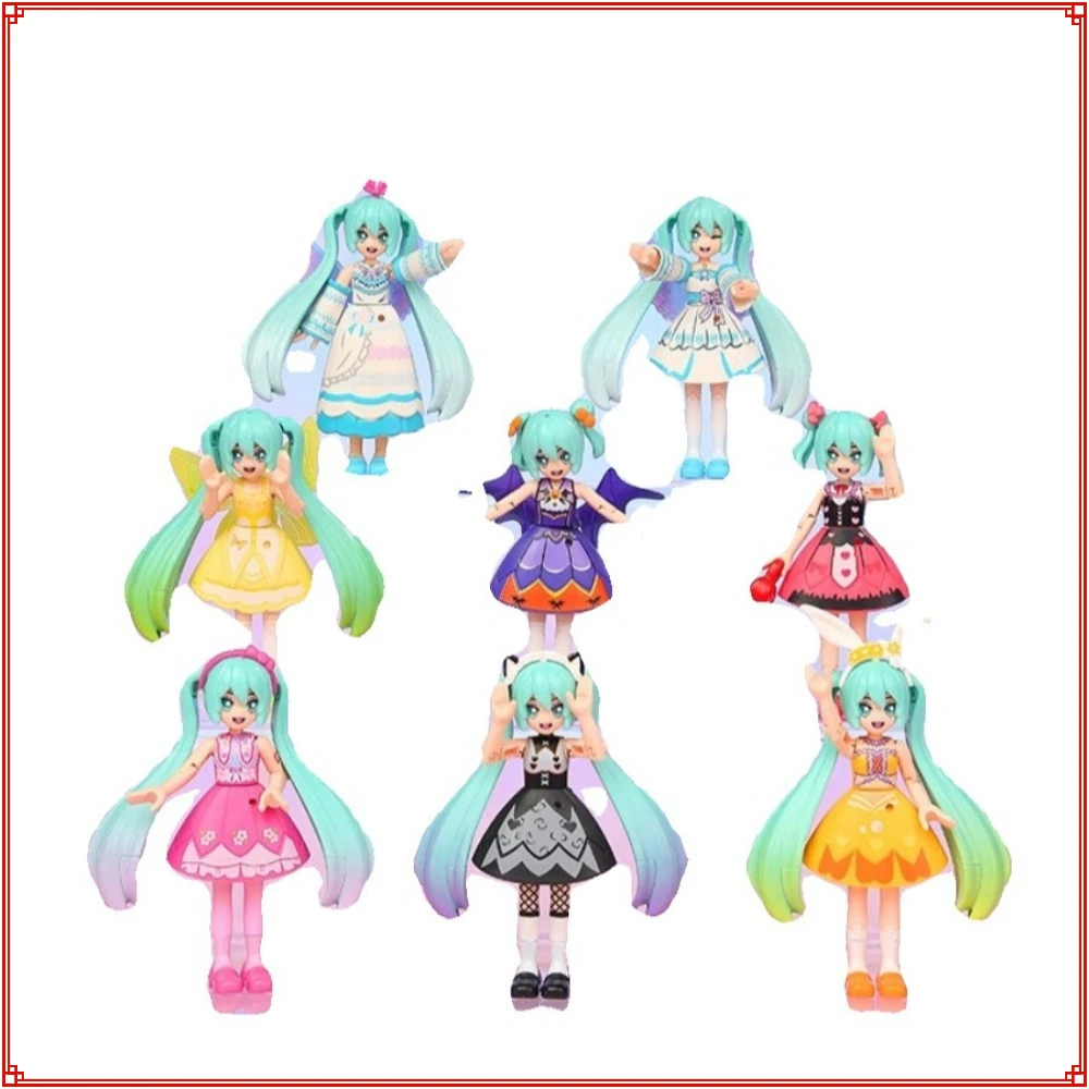 

Keeppley Building Blocks Hatsune Miku Changeable Spirit Assembly Puzzle Model Toys Home Decoration Ornaments Boys Girls Gifts