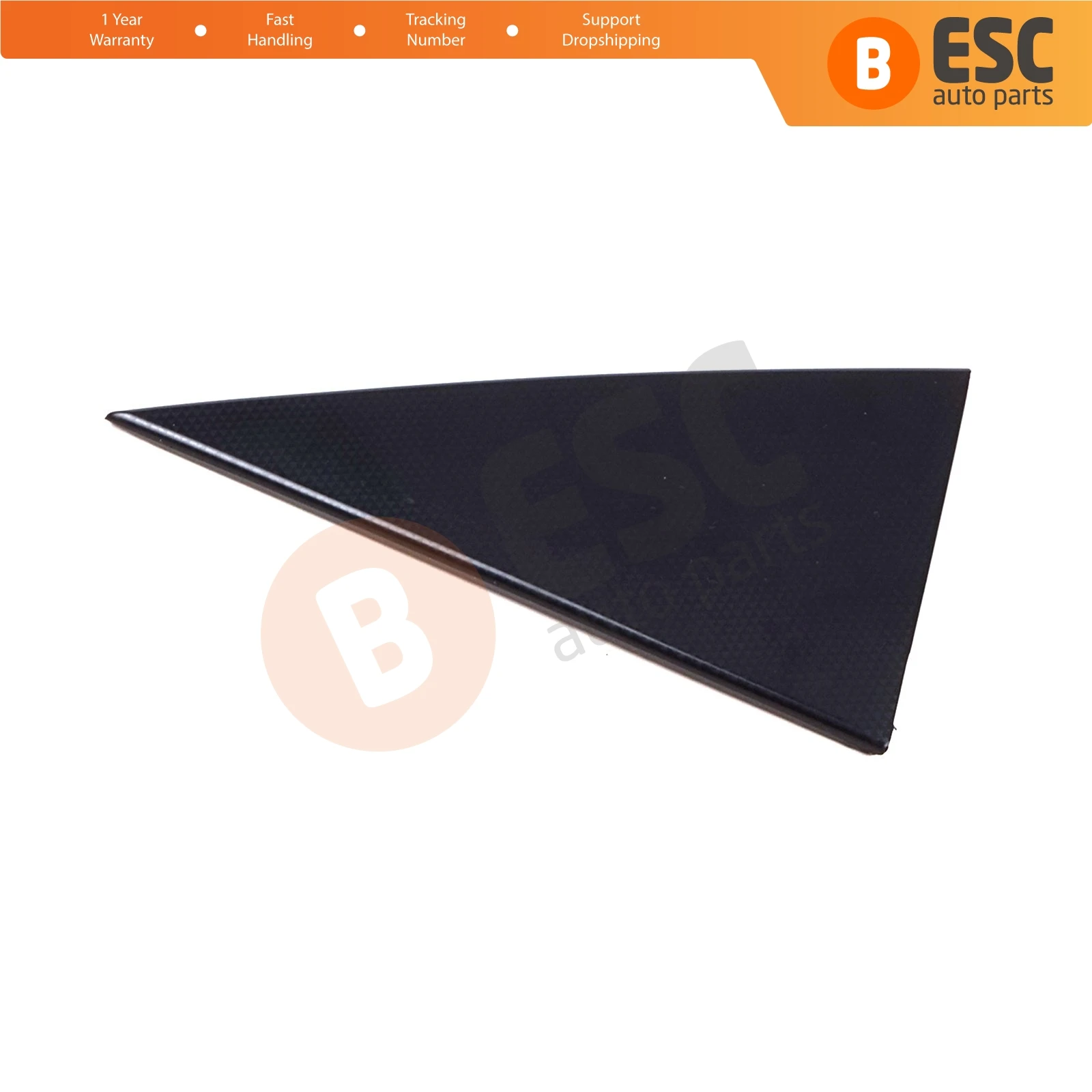 ESP1112-1 Rear Left Door Window Outer Corner Frame Triangle Molding 90524879 for Vauxhall Opel Vectra B 1995-2002