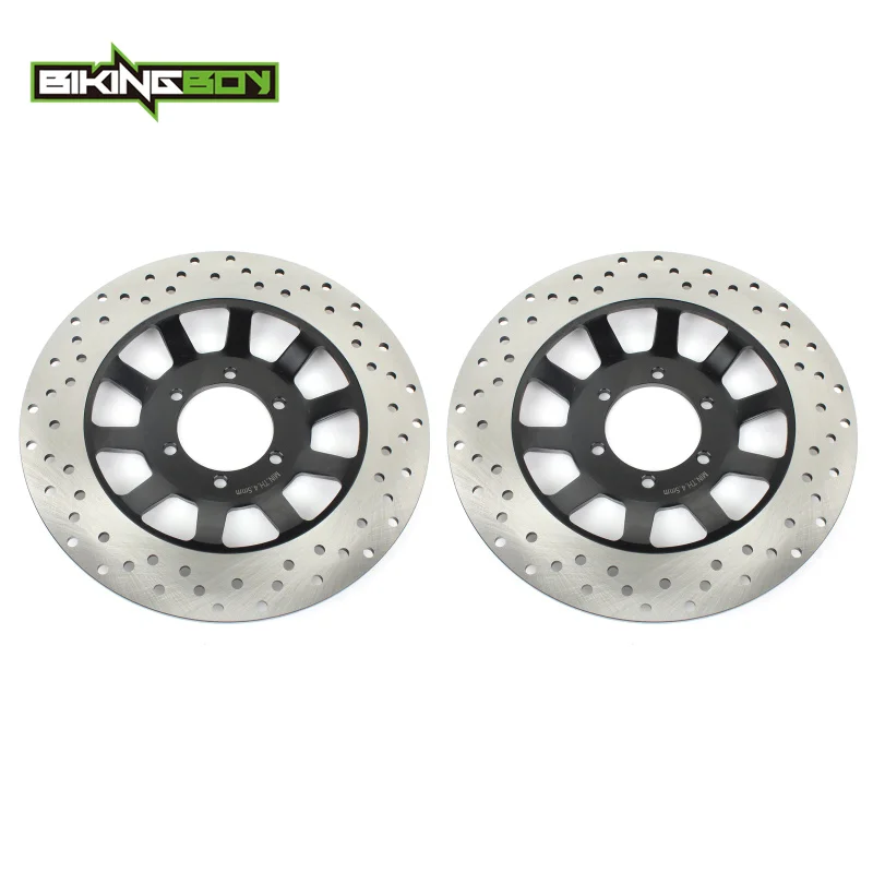 BIKINGBOY For XJ750 Maxim 82 83 XV920 R 81 82 XV 920 J 82- XV 920 Virago 81- XV1000 TRI 81-85 84 Front Brake Discs Disks Rotors