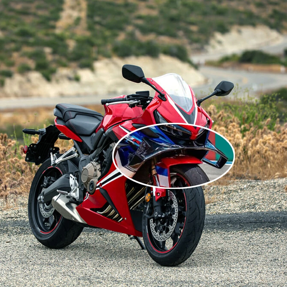 For CBR650R 2024 2025 2026 Motorcycle Accessories Fixed Front Lip
