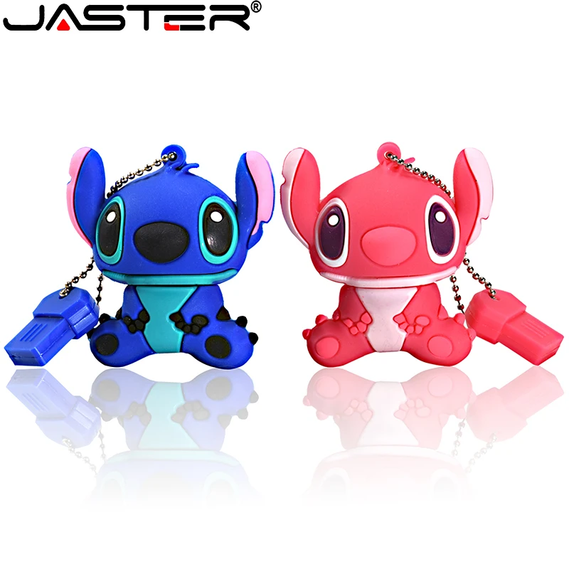 JIASTER Mini U Disk 64GB 32GB 16GB 8GB Flash Drives Cartoon USB 2.0 Flash Memory Stick Pen Drive External Storage U Disk Gift