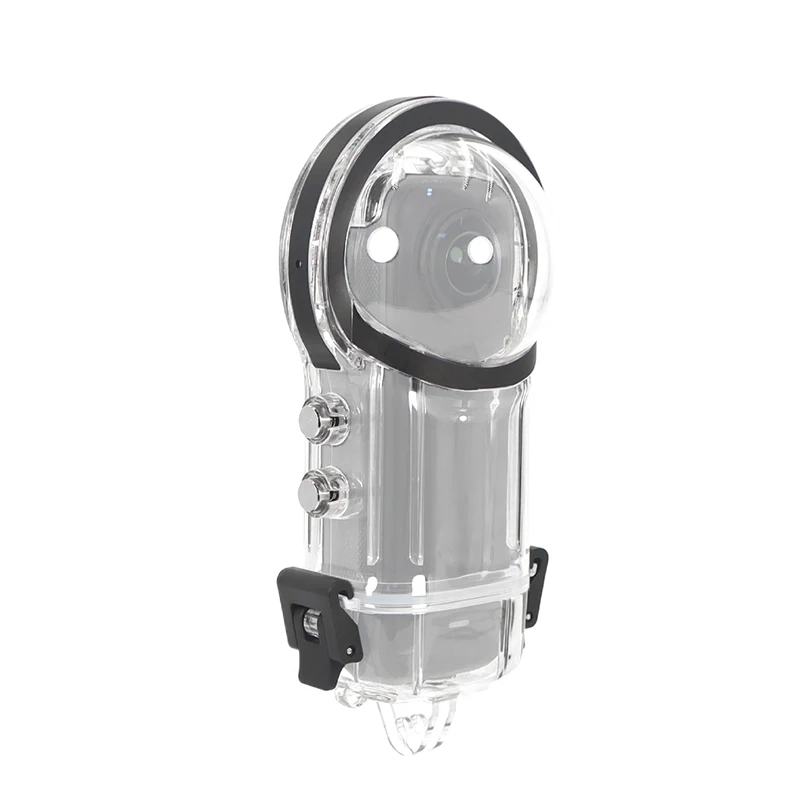 Tauchgehäuse für Insta360 X5, wasserdichter Schutz für Insta 360 X5, Unterwasser-Tauchschale, 60 m, Tiefsee-Fotografie-Zubehör – Detail 8