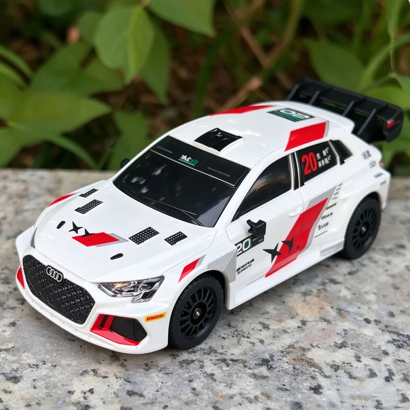 New TURBO RACING 1/43 C90 Pegasus3 Remote Control Flat Running Drift Car Simulation A3 8KM/H Electric RC Desktop Model With LED