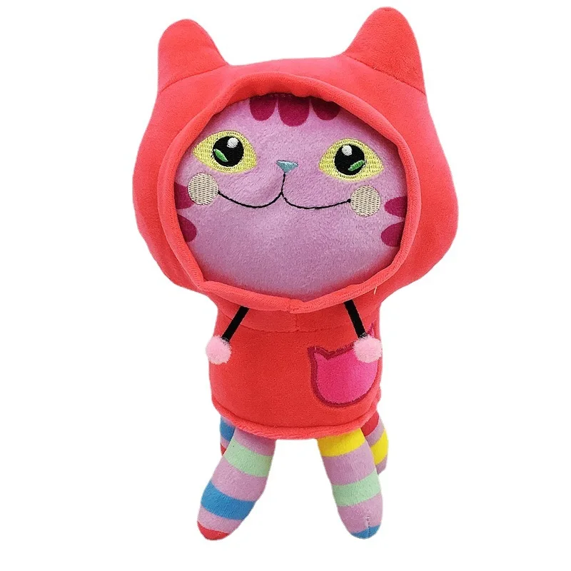 New Gabby Dollhouse Mermaid Cat Doll Plush Toy Cartoon Stuffed Doll Animals Smiling Cat Gaby Girl Doll Children Christmas Gifts