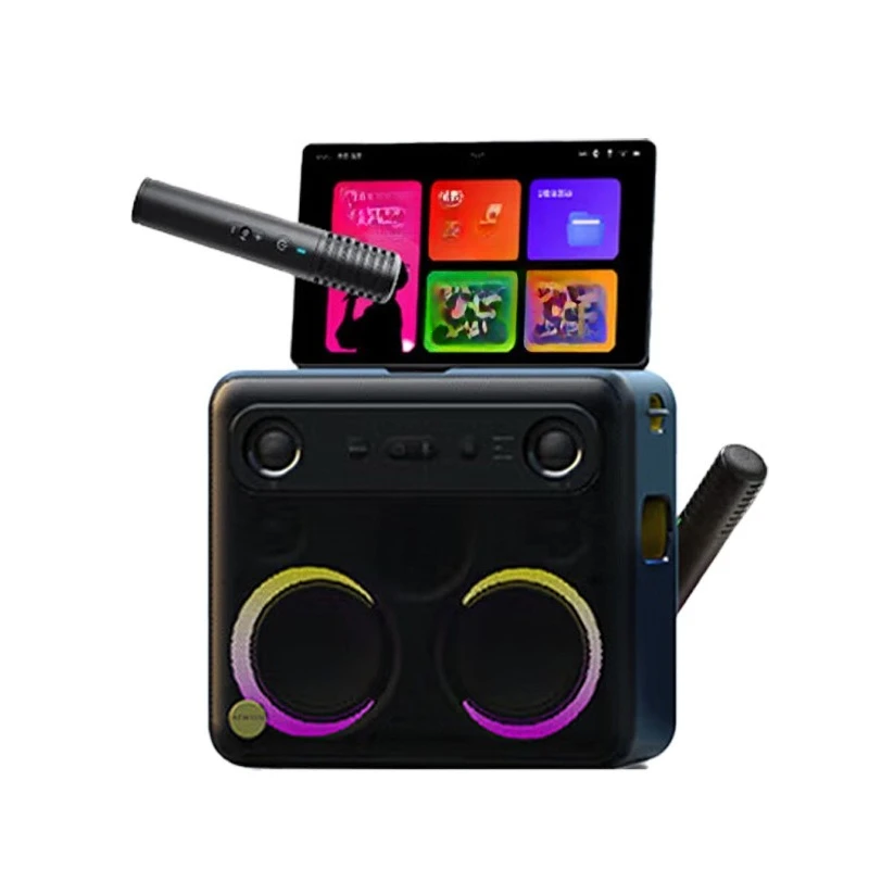 

Портативная акустическая система K70 для улицы с большим экраном, интегрированным KTV и длительным временем автономной работы