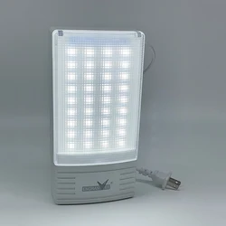 Luz LED de emergencia recargable por DT-130, lámparas de reparación nocturna portátiles, iluminación de salida de fuego de 300LM, iluminación de emergencia montada en la pared