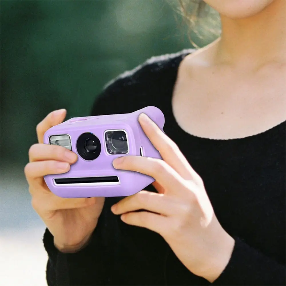 with Lanyard Silicone Case Colorful Shockproof Instant Film Camera Skin Dustproof Wear Resistant for  Go Gen 1/2