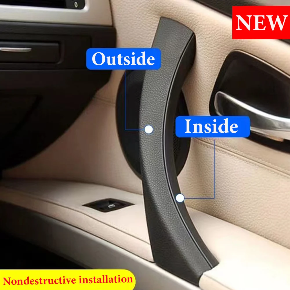 

Front Rear Left Right Inside Door Handle Cover Panel Trim For BMW 3 Series E90 E91 316 318 320 325 328i 2005-2012