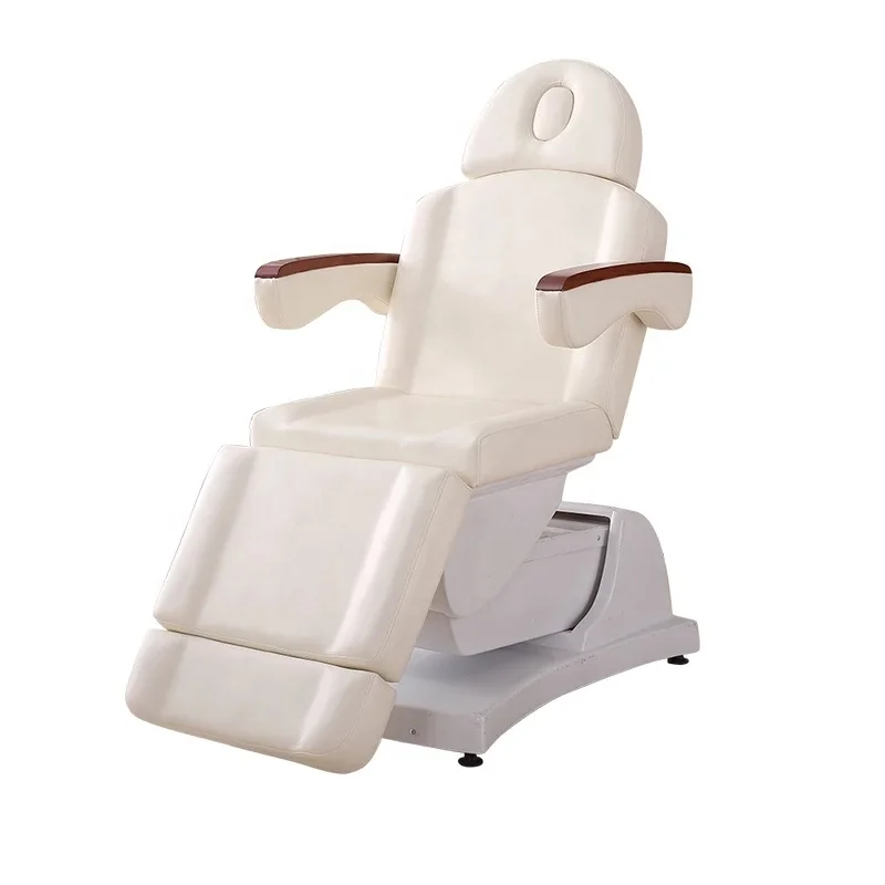 Great Foshan Factory Hot Sale Cheap White Beauty Salon Facial Bed/Hydraulic Massage Bed/Electric Massage Bed