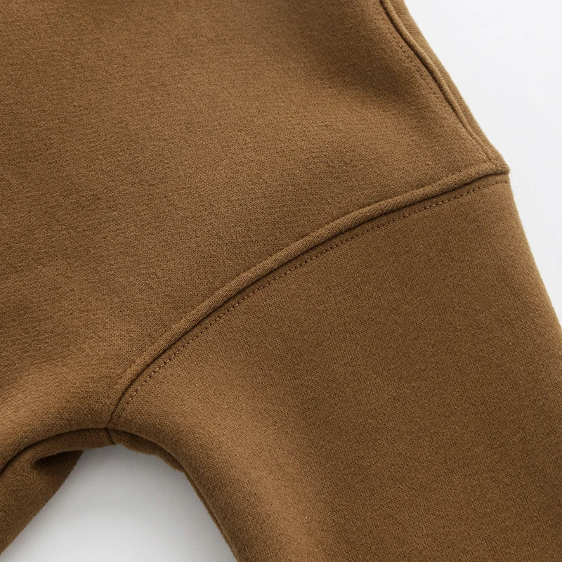 Kinder kleidung Jungen und Mädchen Baumwolle Plüsch warme Sweatshirts Herbst Winter neue Kinder Revers lässig lose Langarm pullover – Detail 34