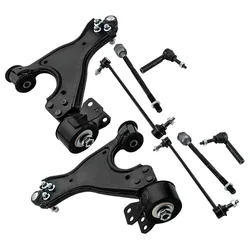 8x Front Suspension Kit Control Arms w/ball Joints For Chevrolet Traverse 08 -15