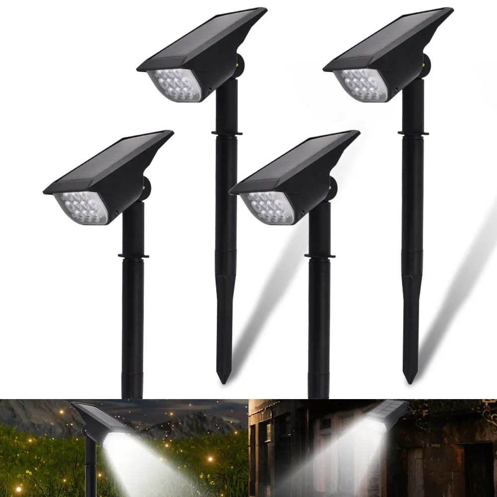 

Solar lawn spotlights Garden LED ground plug-in lights outdoor waterproof garden lights