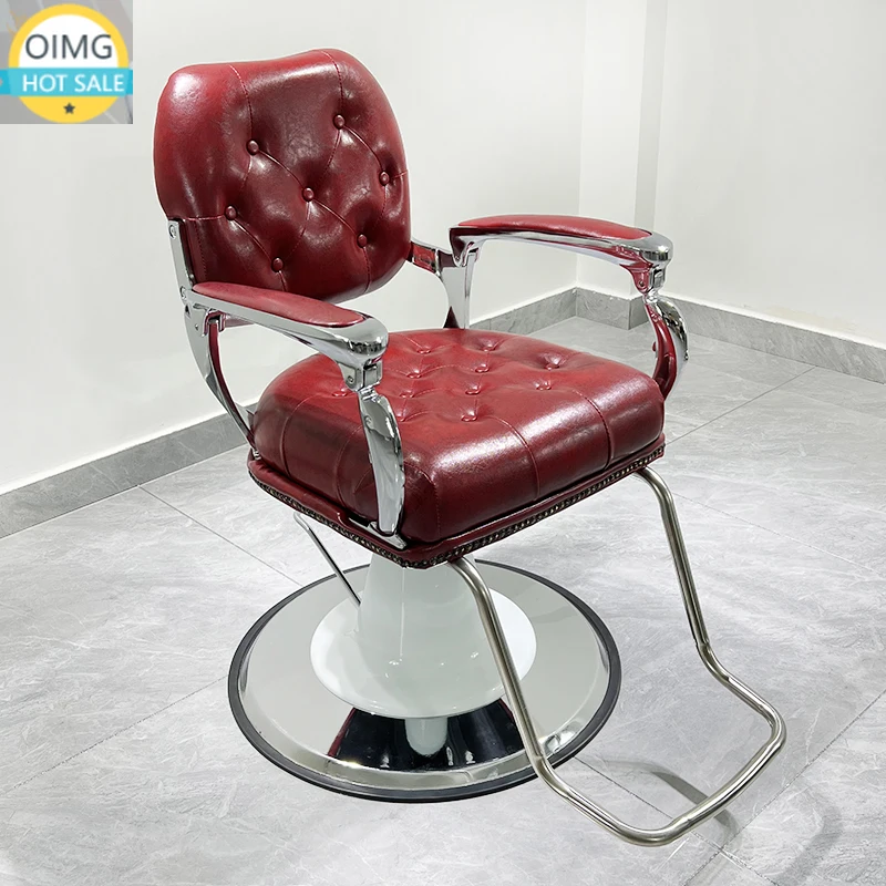Professional Stool Barber Chair Swivel Luxury Classic Modern Salon Chair Styling Esthetician Friseurstuhl Salon Furniture