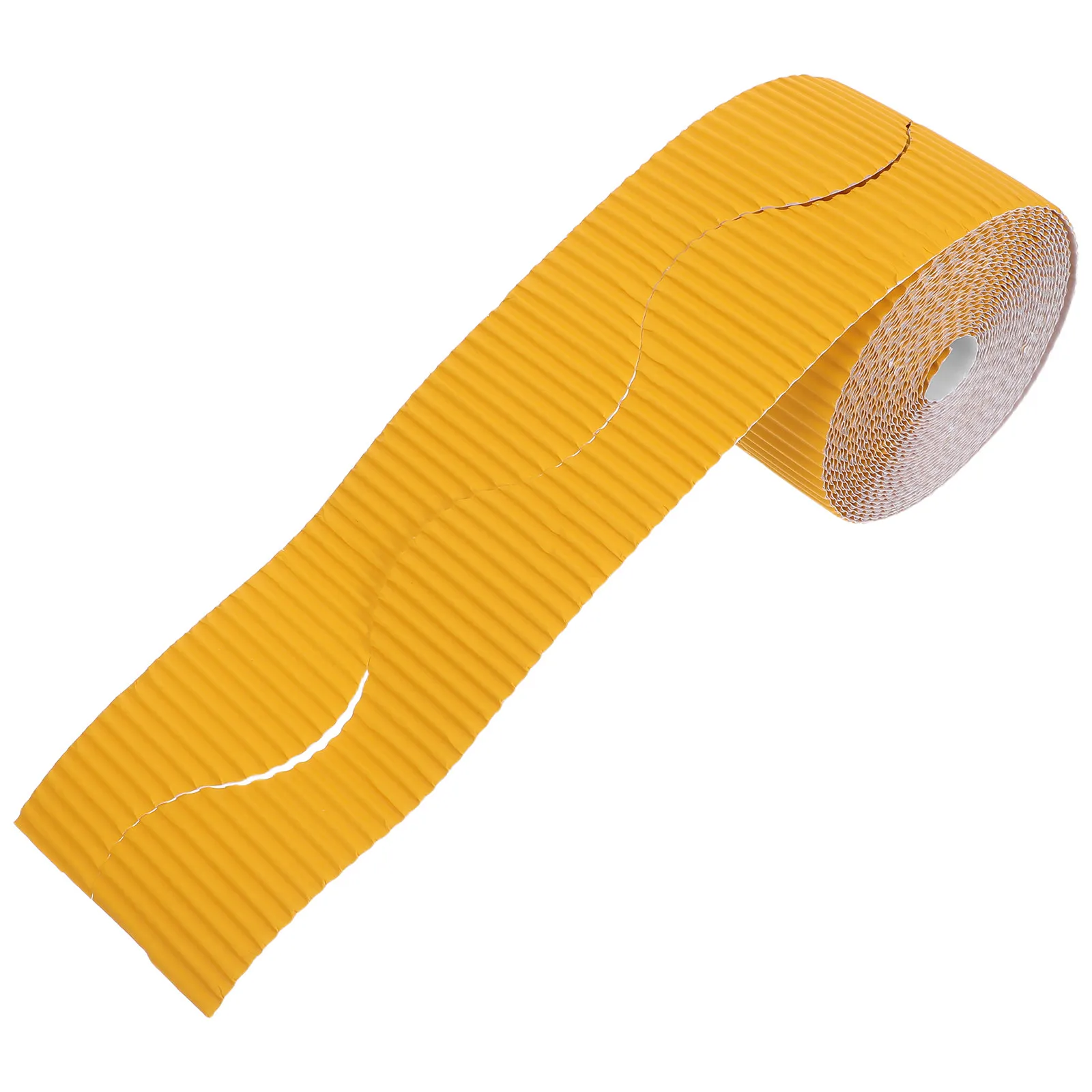 

1 Edge Corrugated Paper Roll 2.4 Inch X 24.6 Feet Scalloped Bulletin Board Border Trim for Classroom Decor DIY Craft