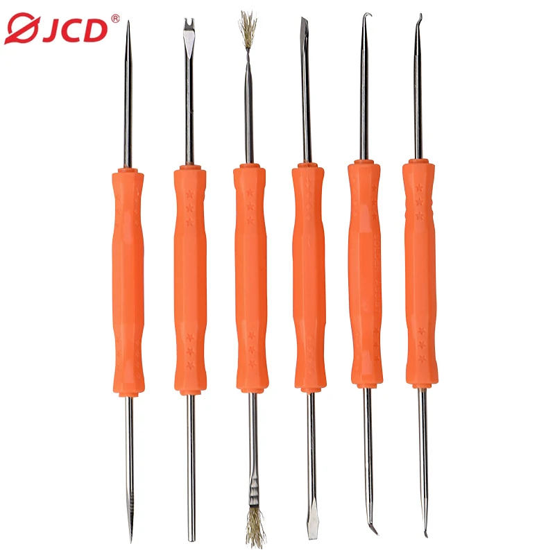 JCD Soldering Solder Iron Hot Air Gun Welding Assist Disassemble Tool For BGA Electronic components Repair PCB Cleaning Kit Set