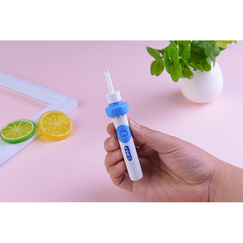 طقم إزالة شمع الأذن منظف الأذن شفط كهربائي أداة إزالة شمع الأذن عدة مكنسة كهربائية دوامة جهاز تنظيف الأذن