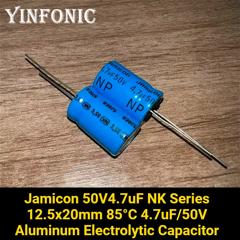 5 قطعة/50 قطعة Jamicon 50V4.7uF NK سلسلة 12.5x20 مللي متر 85 ° C 4.7 فائق التوهج/50 فولت الألومنيوم مُكثَّف كهربائيًا #1