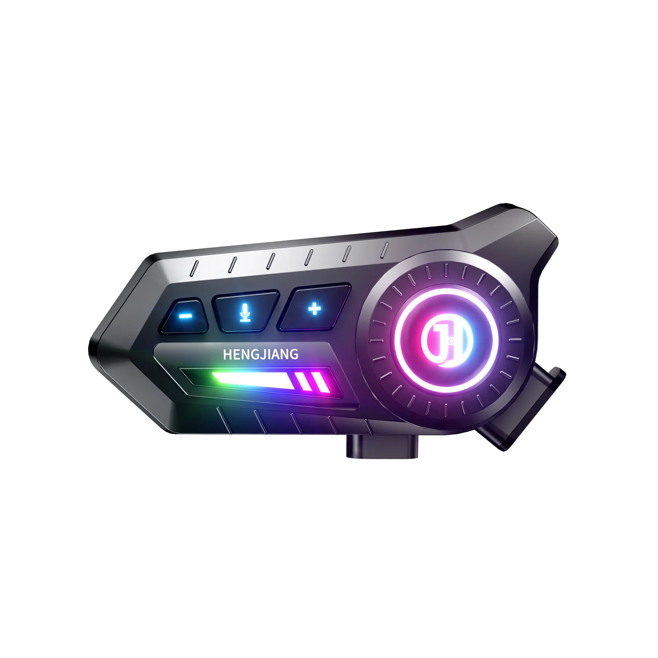X3 Motorcycle Bluetooth 6.0 Helmet Headset Tri-Colorful Lights Earphone IPX6 Waterproof Support Connecting 2 Phones Same Time image 6