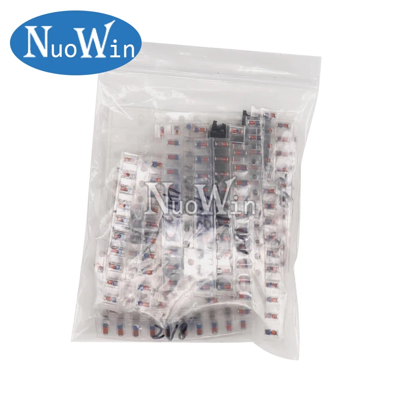 300pcs/Lot 1/2W SMD LL34 Zener Diode Assorted Kit 0.5W 2V-39V 30Values Each 10pcs DIY Sample Set