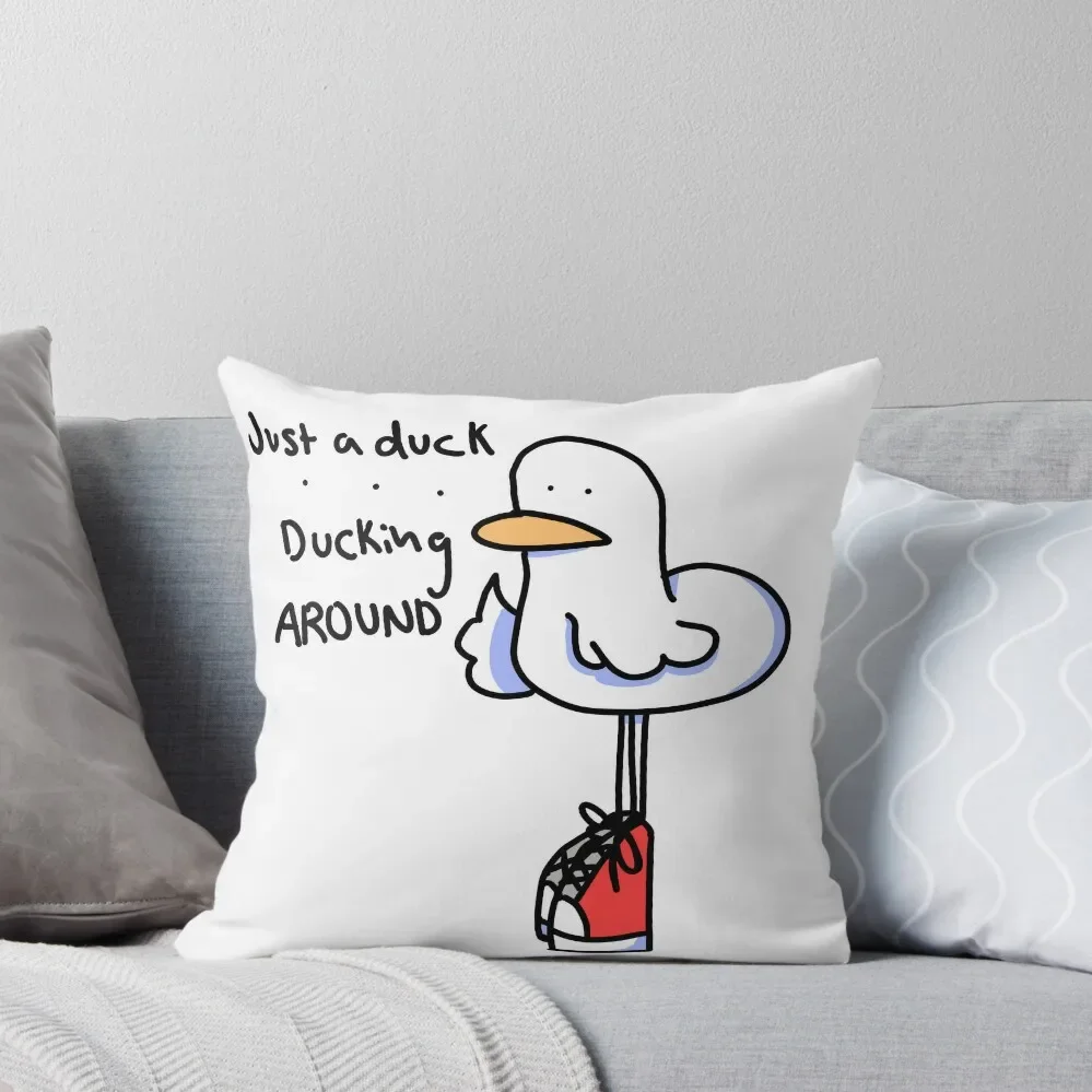 

Duck ducking around Throw Pillow Cushion Cover Luxury luxury sofa pillows Custom Cushion Decorative Cushion pillow