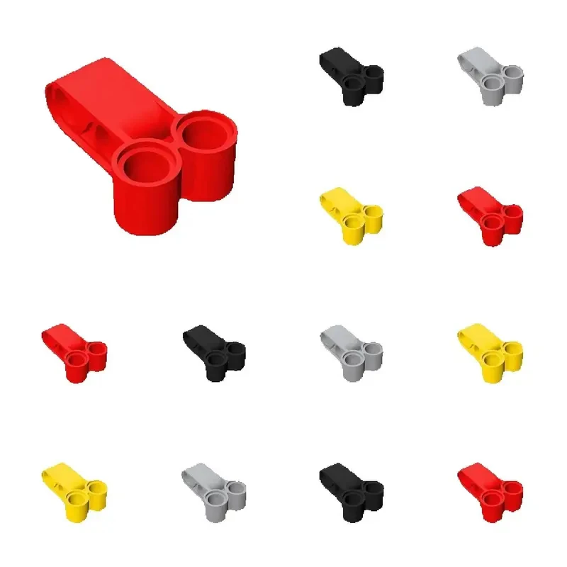 100pcs Sale Building Blocks 32557 Pin Connector Perpendicular Double 3L Bricks Collections  For Technical MOC Bulk Modular Toys